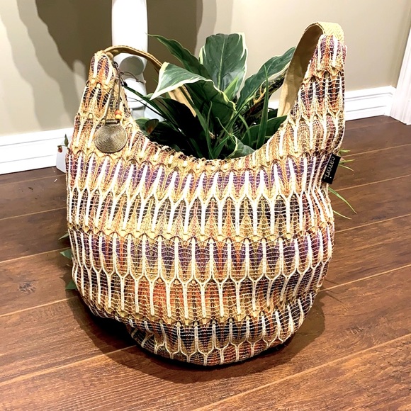 CATORI Woven hobo bag - Picture 3 of 17